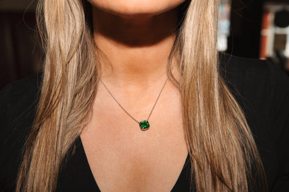 Luxe Asscher Necklace