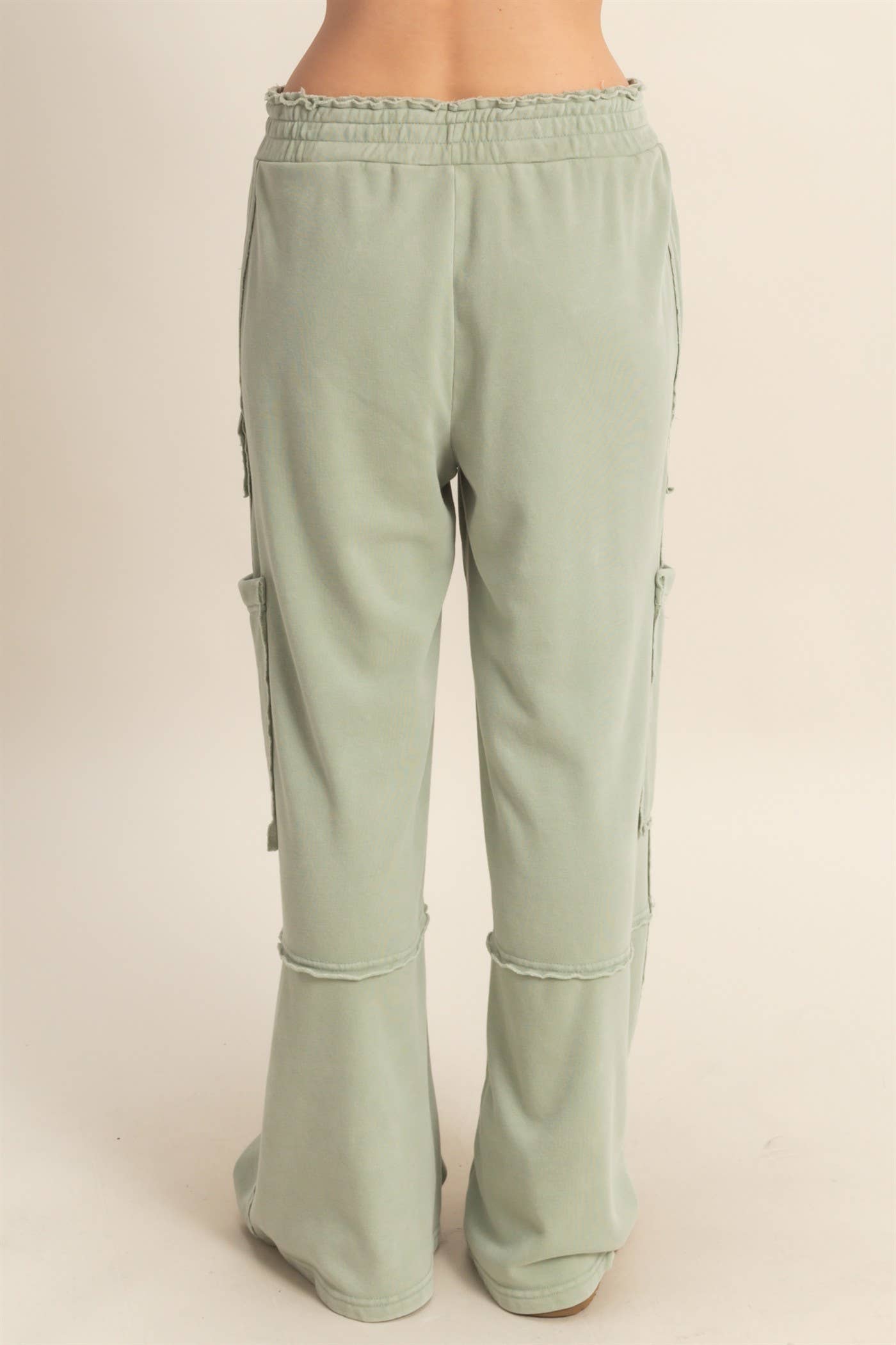 Mineral Washed Oversized Utility Sweatpants