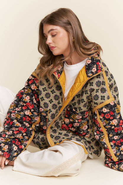 Floral Padded Jacket